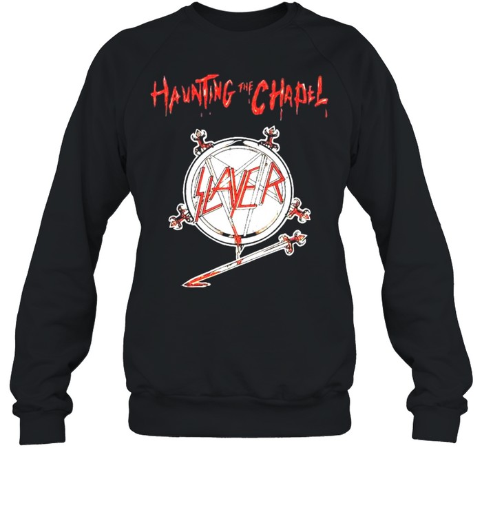 Slayer Haunting Chapel 84 Flyer Shirt S-XXL Thrash Metal T-Shirt Official Tshirt