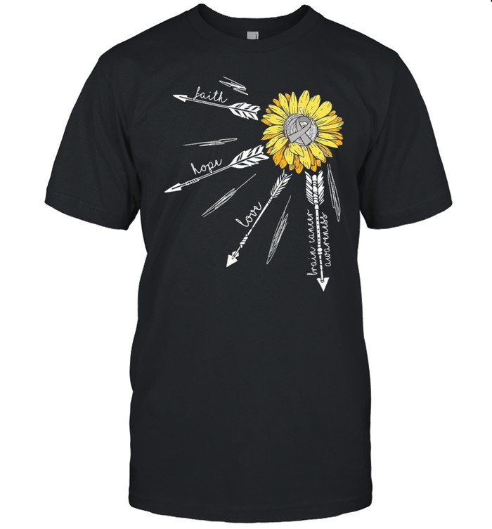 Sunflower Faith Hope Love Classic shirt - Kingteeshop