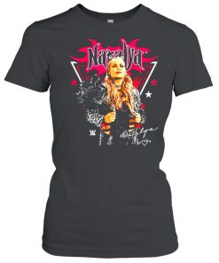 Women Superstars WWE Natalya Pose signature  Classic Women's T-shirt