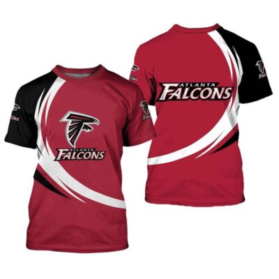 Atlanta Falcons T-shirt curve Style