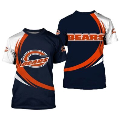 Chicago Bears T-shirt curve Style