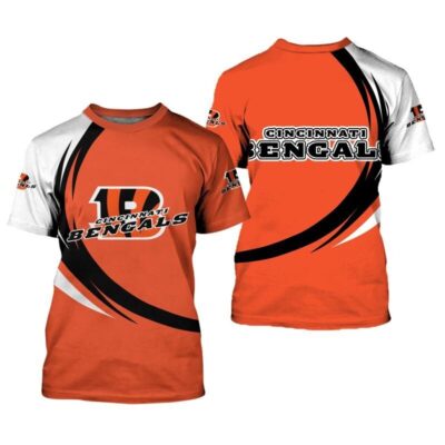 Cincinnati Bengals T-shirt curve Style