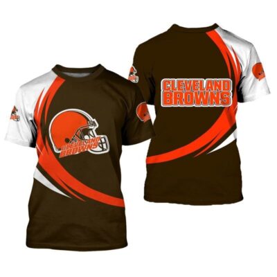 Cleveland Browns T-shirt curve Style