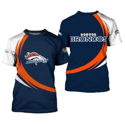 Denver Broncos T-shirt curve Style