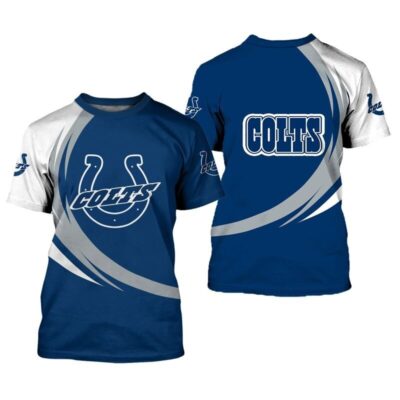 Indianapolis Colts T-shirt curve Style