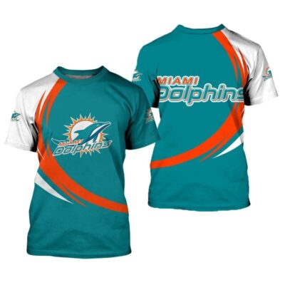 Miami Dolphins T-shirt curve Style