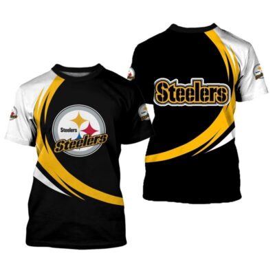 Pittsburgh Steelers T-shirt curve Style